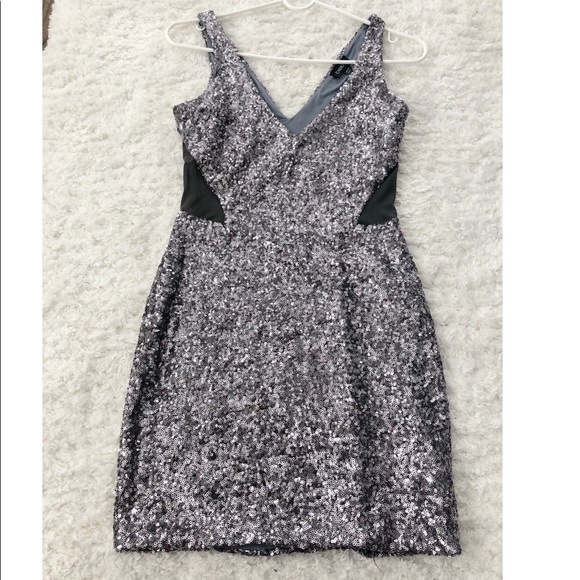 Bebe Sequin Mini Dress - Picture 5 of 5